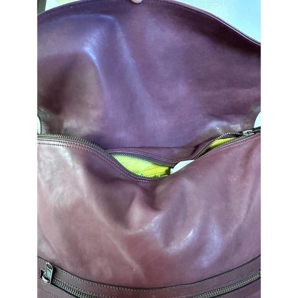 Fendissime Vtg Leather Flap Bag Chain Handle WIth Tags - Picture 6 of 10